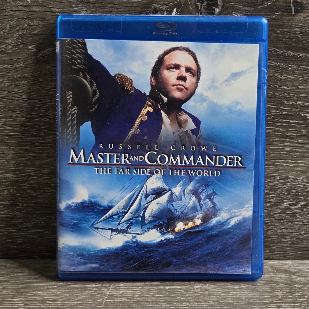 20th Century Fox Master and Commander Blu-ray Movie Russell Crowe Blue Tested